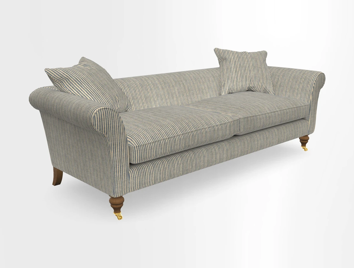 Otley 3 Seater Sofa in RHS Botanicals Palm Leaf Corn