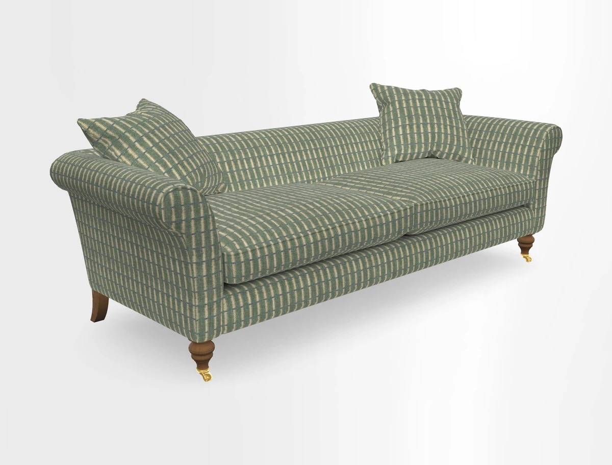Otley 3 Seater Sofa in RHS Botanicals Palm Leaf Corn