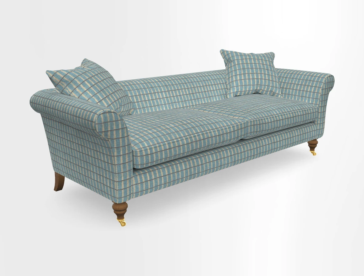 Otley 3 Seater Sofa in RHS Botanicals Palm Leaf Corn