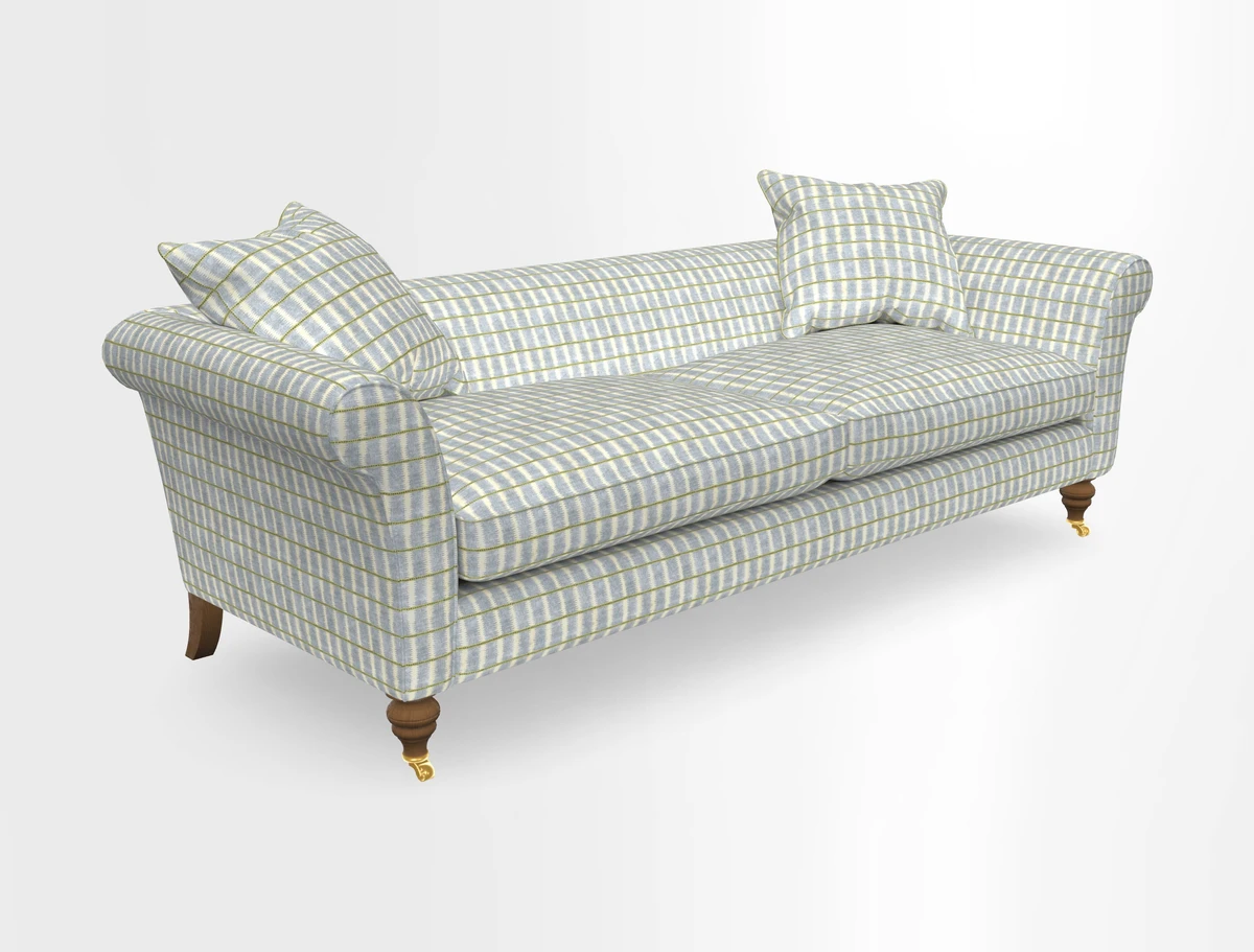 Otley 3 Seater Sofa in RHS Botanicals Palm Leaf Corn
