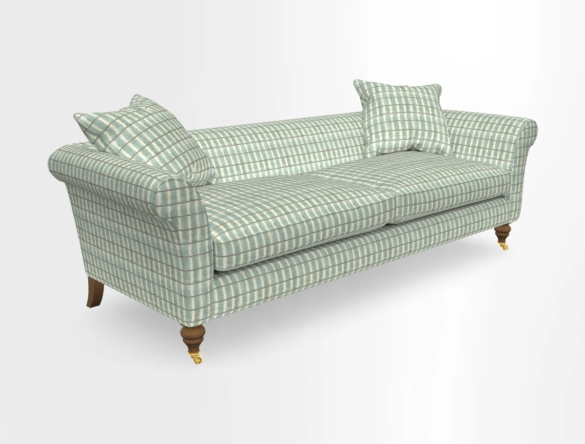 Otley 3 Seater Sofa in RHS Botanicals Palm Leaf Corn