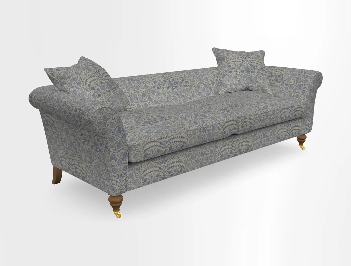 Otley 3 Seater Sofa in RHS Botanicals Palm Leaf Corn