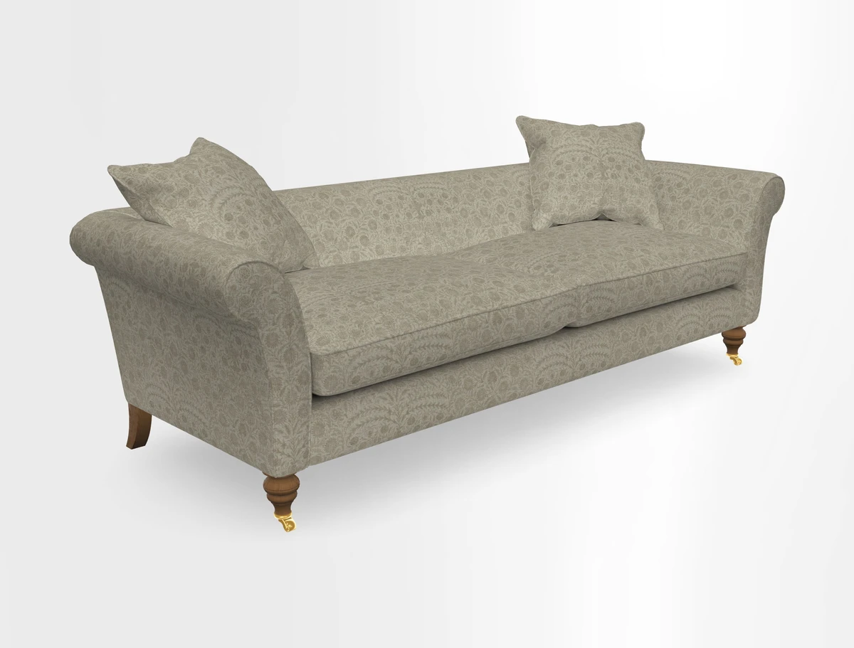 Otley 3 Seater Sofa in RHS Botanicals Palm Leaf Corn
