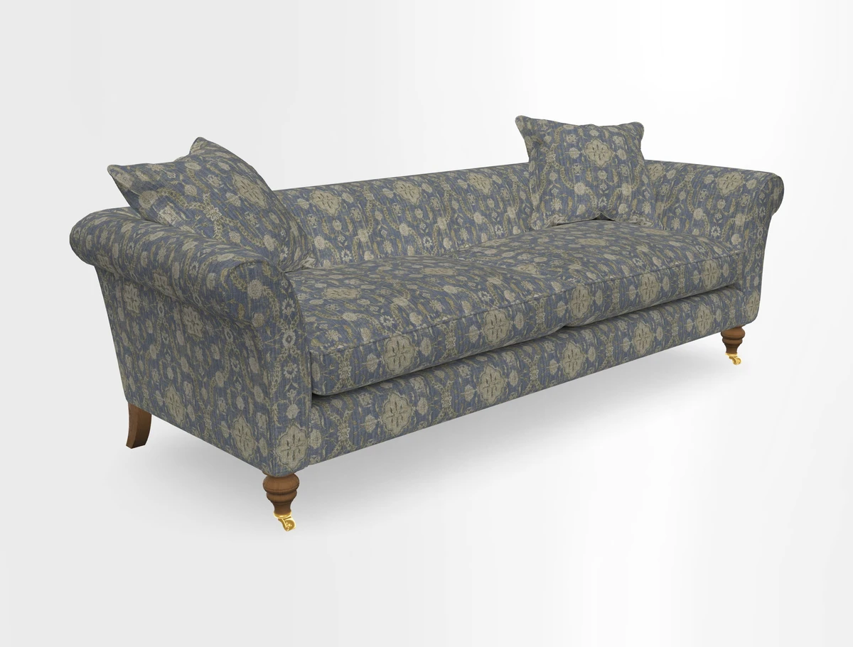Otley 3 Seater Sofa in RHS Botanicals Palm Leaf Corn