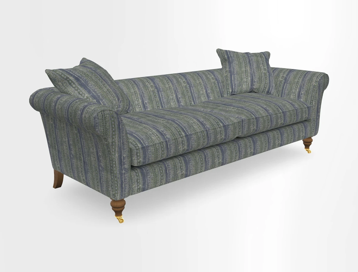 Otley 3 Seater Sofa in RHS Botanicals Palm Leaf Corn