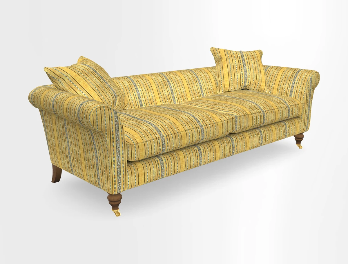 Otley 3 Seater Sofa in RHS Botanicals Palm Leaf Corn
