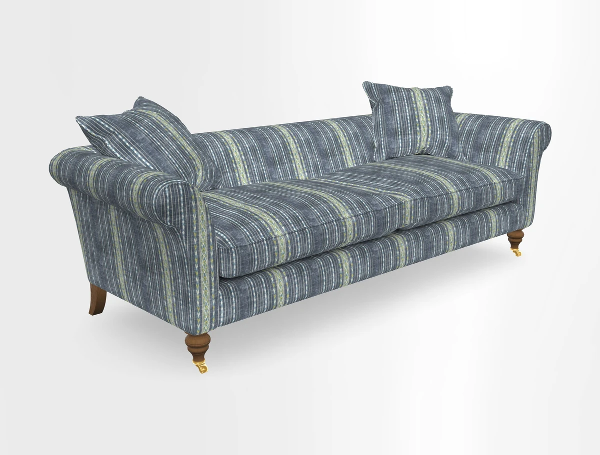 Otley 3 Seater Sofa in RHS Botanicals Palm Leaf Corn