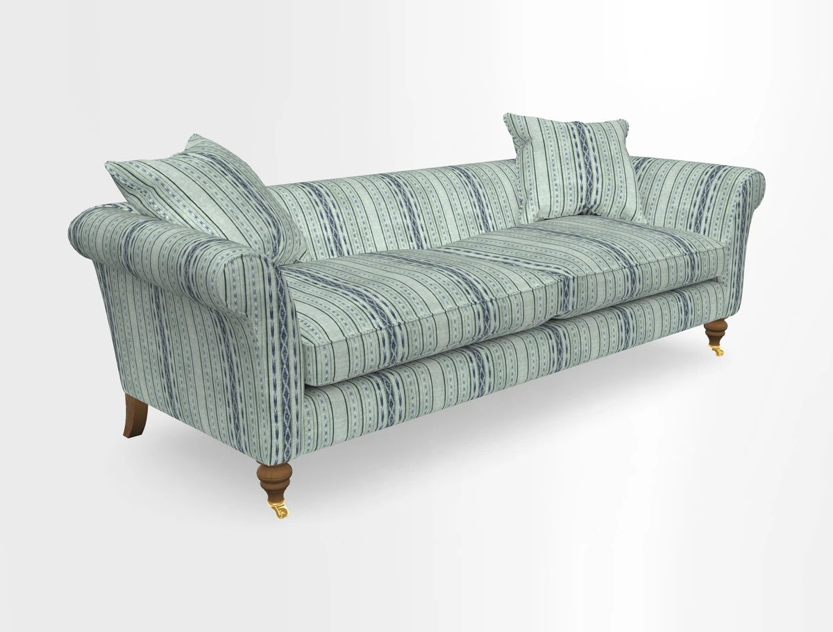 Otley 3 Seater Sofa in RHS Botanicals Palm Leaf Corn