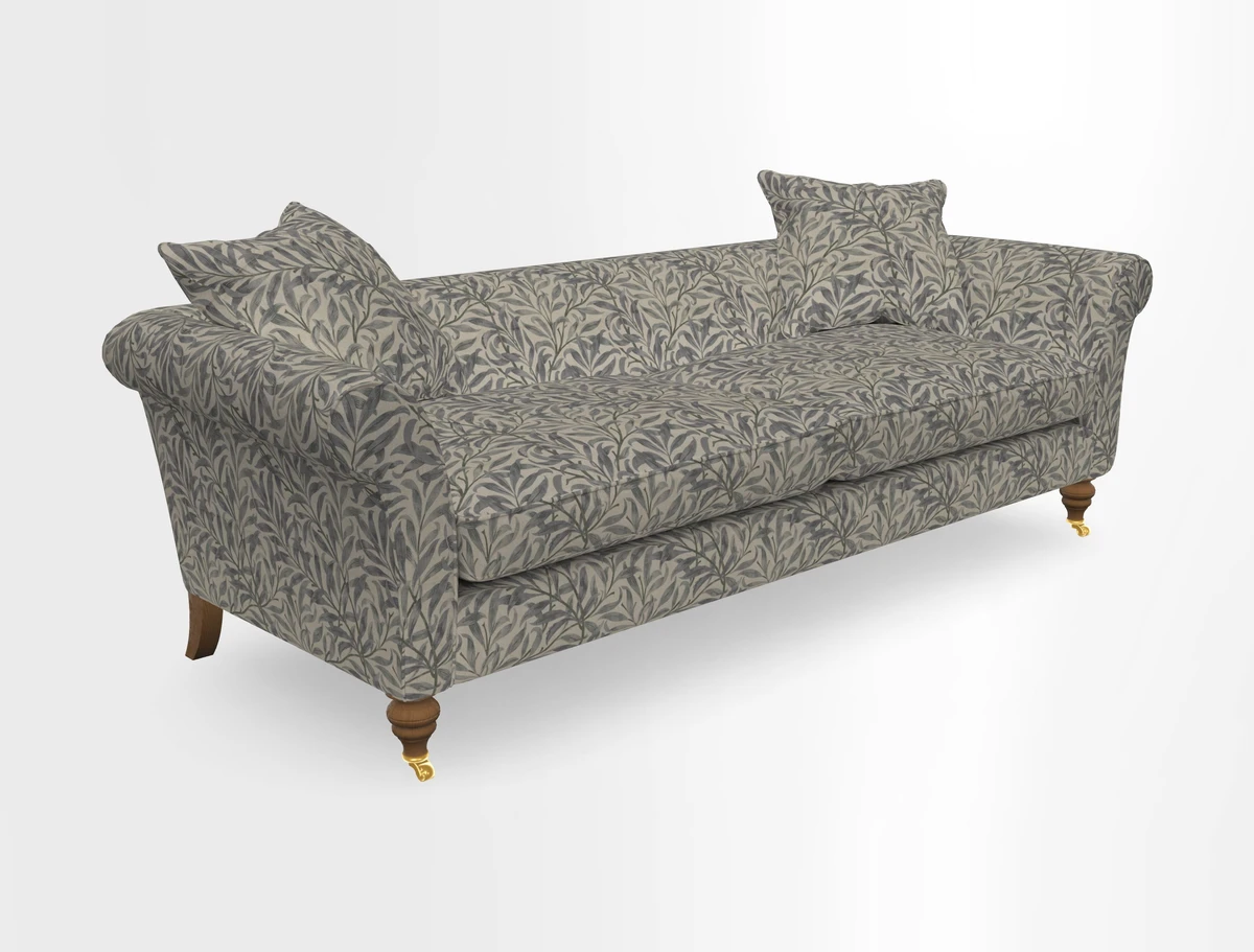 Otley 3 Seater Sofa in RHS Botanicals Palm Leaf Corn