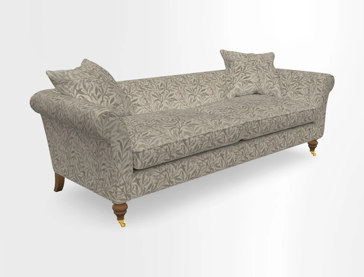 Otley 3 Seater Sofa in RHS Botanicals Palm Leaf Corn