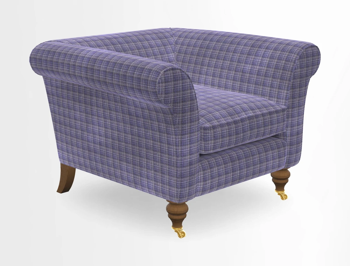 Otley Chair in Two Tone Plain Biscuit