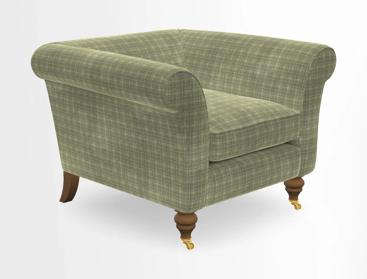 Otley Chair in Two Tone Plain Biscuit