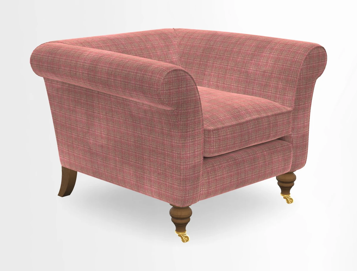 Otley Chair in Two Tone Plain Biscuit