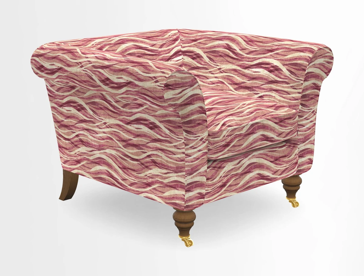 Otley Chair in Two Tone Plain Biscuit