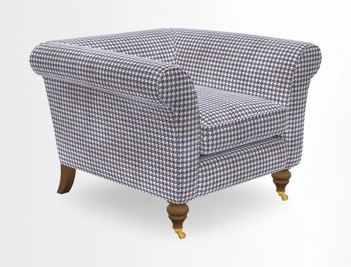 Otley Chair in Two Tone Plain Biscuit