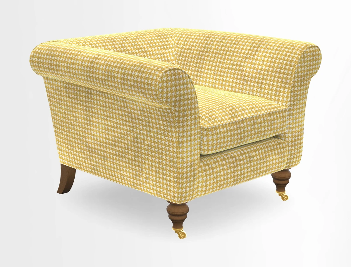 Otley Chair in Two Tone Plain Biscuit