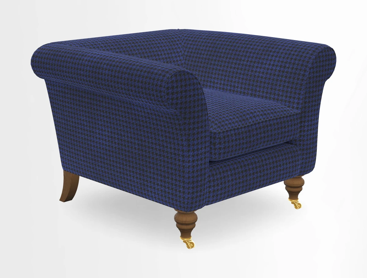 Otley Chair in Two Tone Plain Biscuit