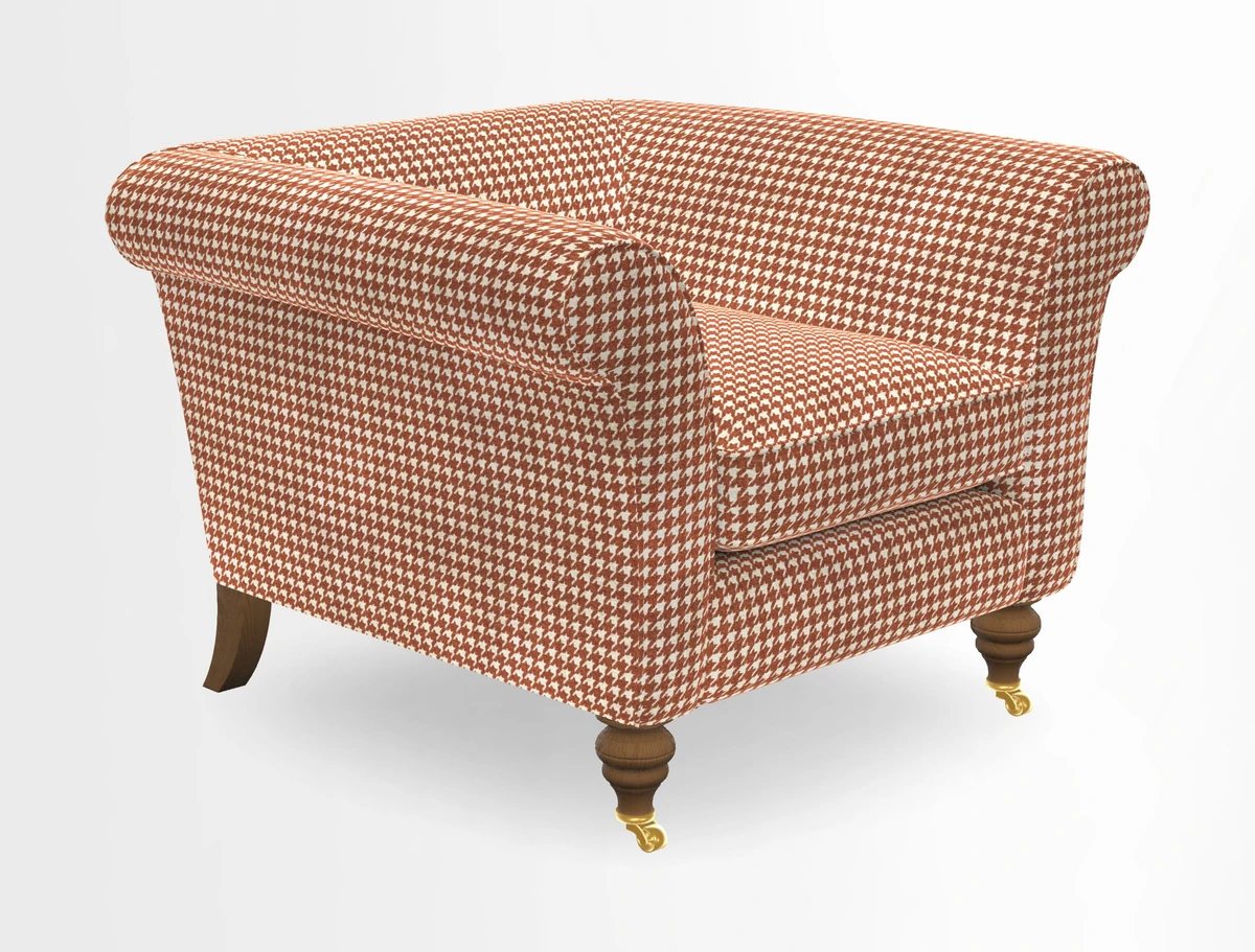 Otley Chair in Two Tone Plain Biscuit