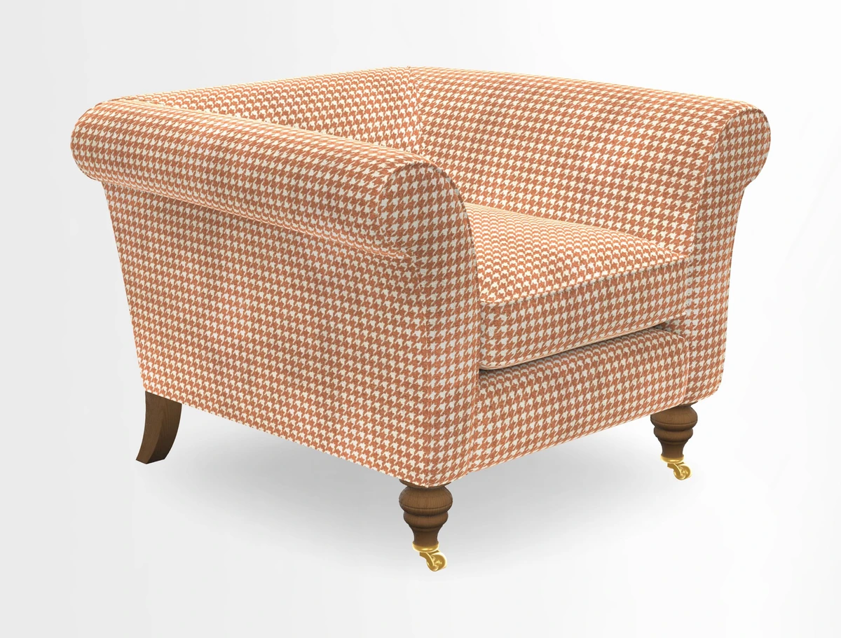 Otley Chair in Two Tone Plain Biscuit