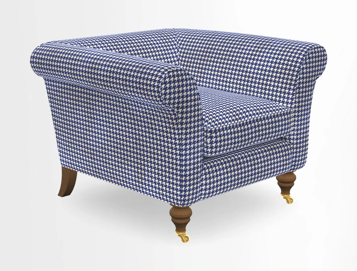 Otley Chair in Two Tone Plain Biscuit