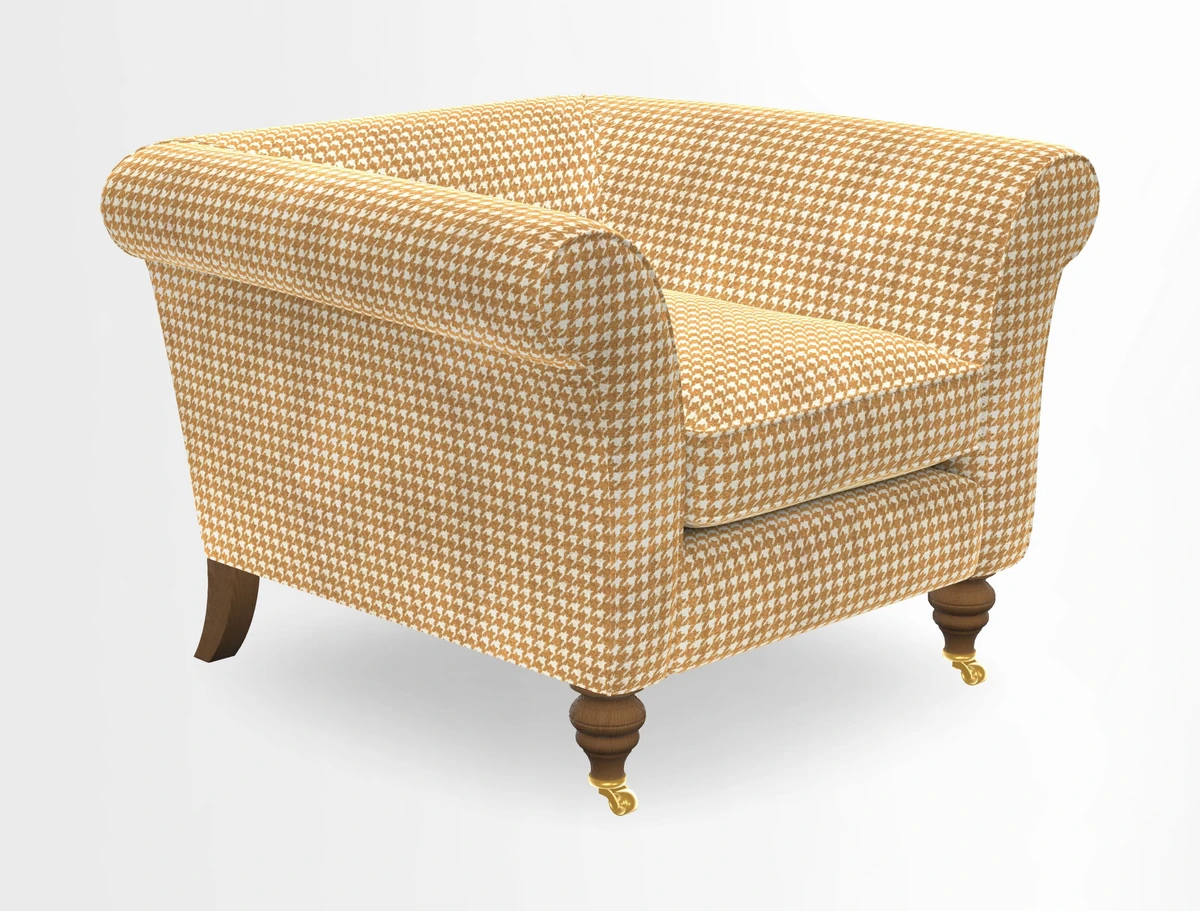 Otley Chair in Two Tone Plain Biscuit