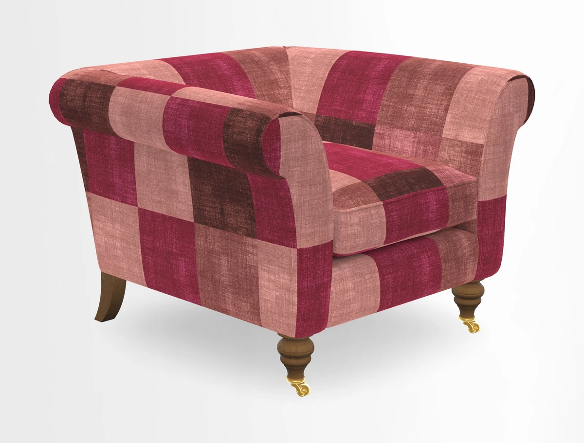Otley Chair in Two Tone Plain Biscuit