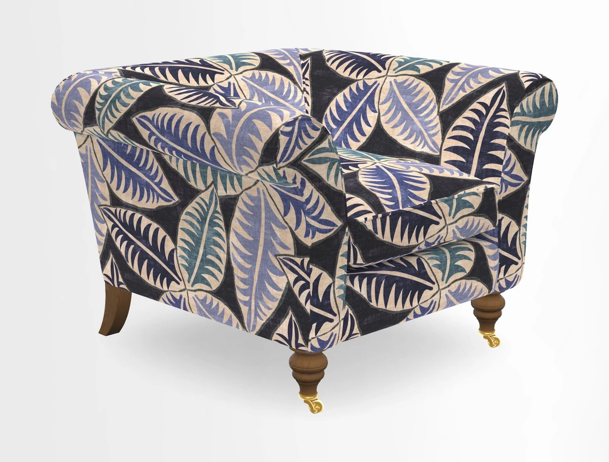 Otley Chair in Two Tone Plain Biscuit