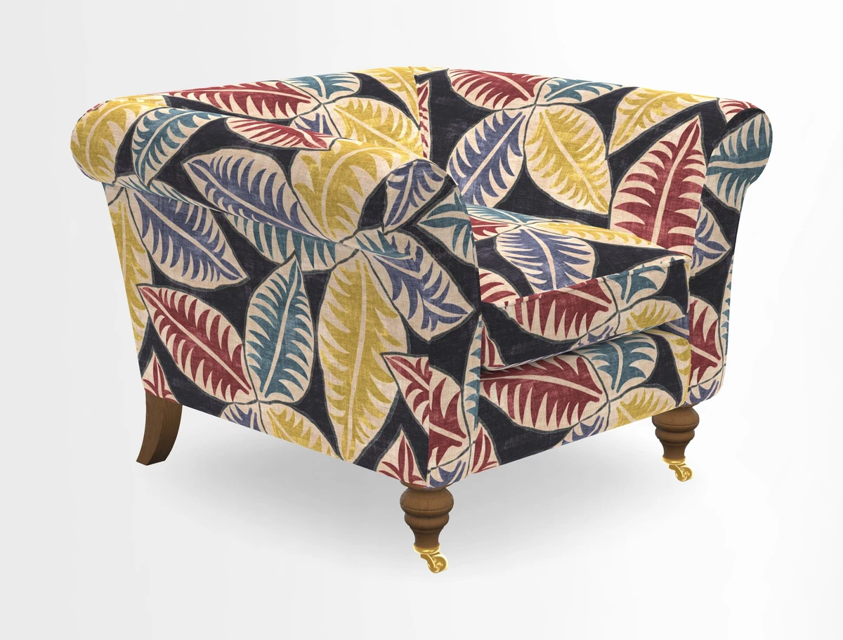 Otley Chair in Two Tone Plain Biscuit