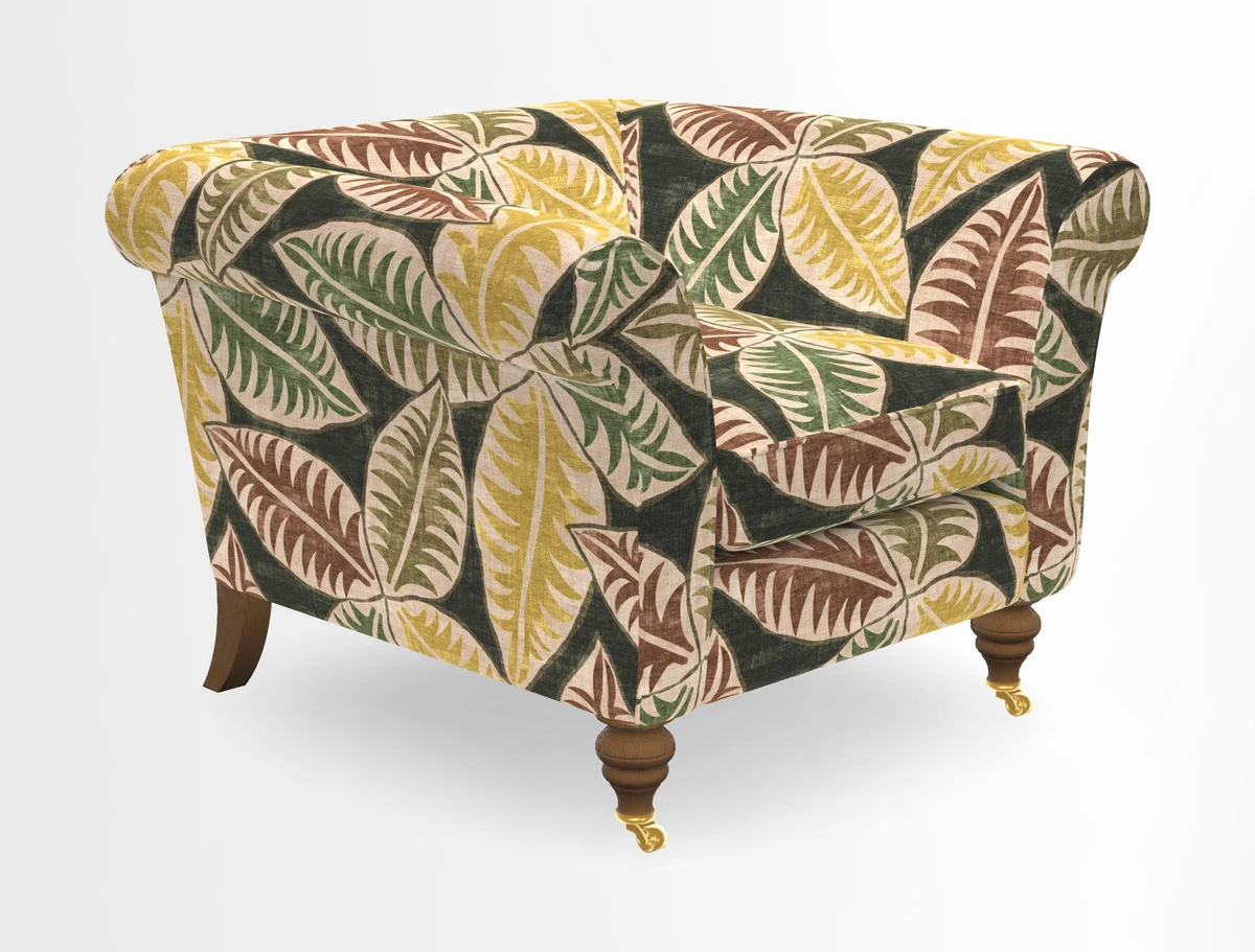 Otley Chair in Two Tone Plain Biscuit
