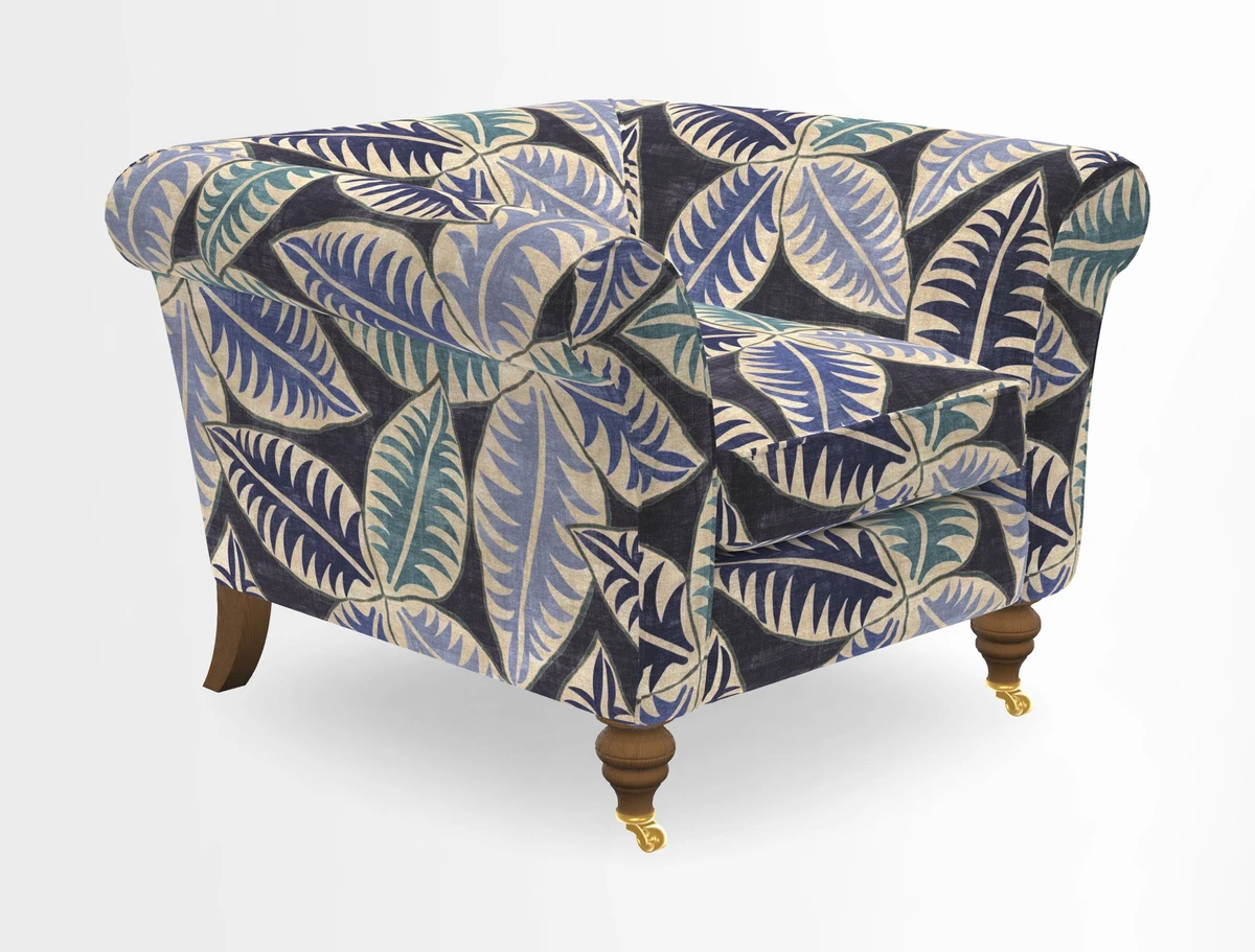 Otley Chair in Two Tone Plain Biscuit
