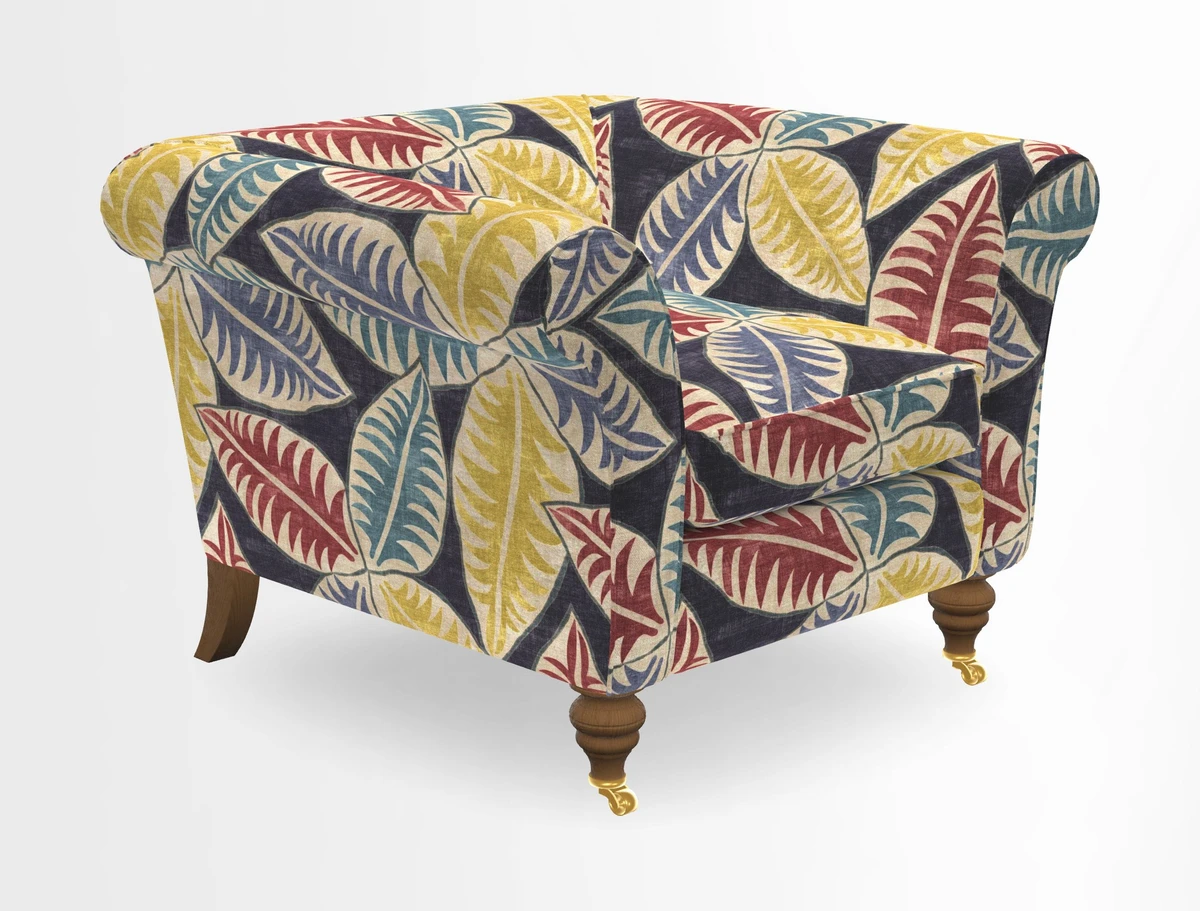 Otley Chair in Two Tone Plain Biscuit