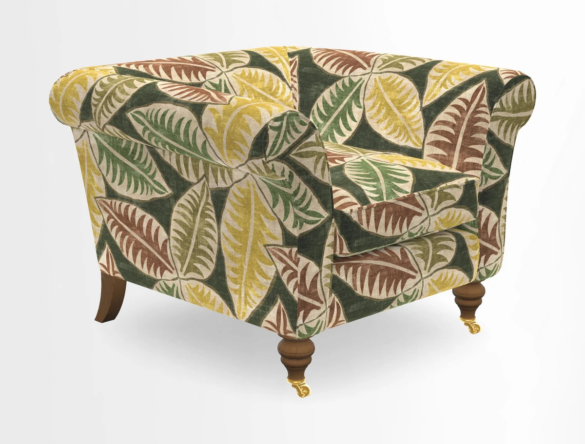 Otley Chair in Two Tone Plain Biscuit