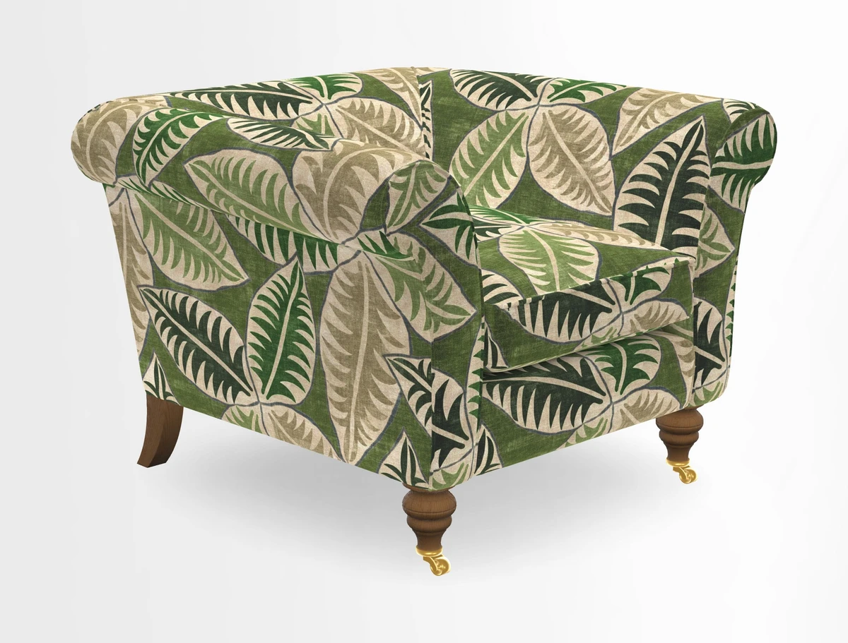 Otley Chair in Two Tone Plain Biscuit