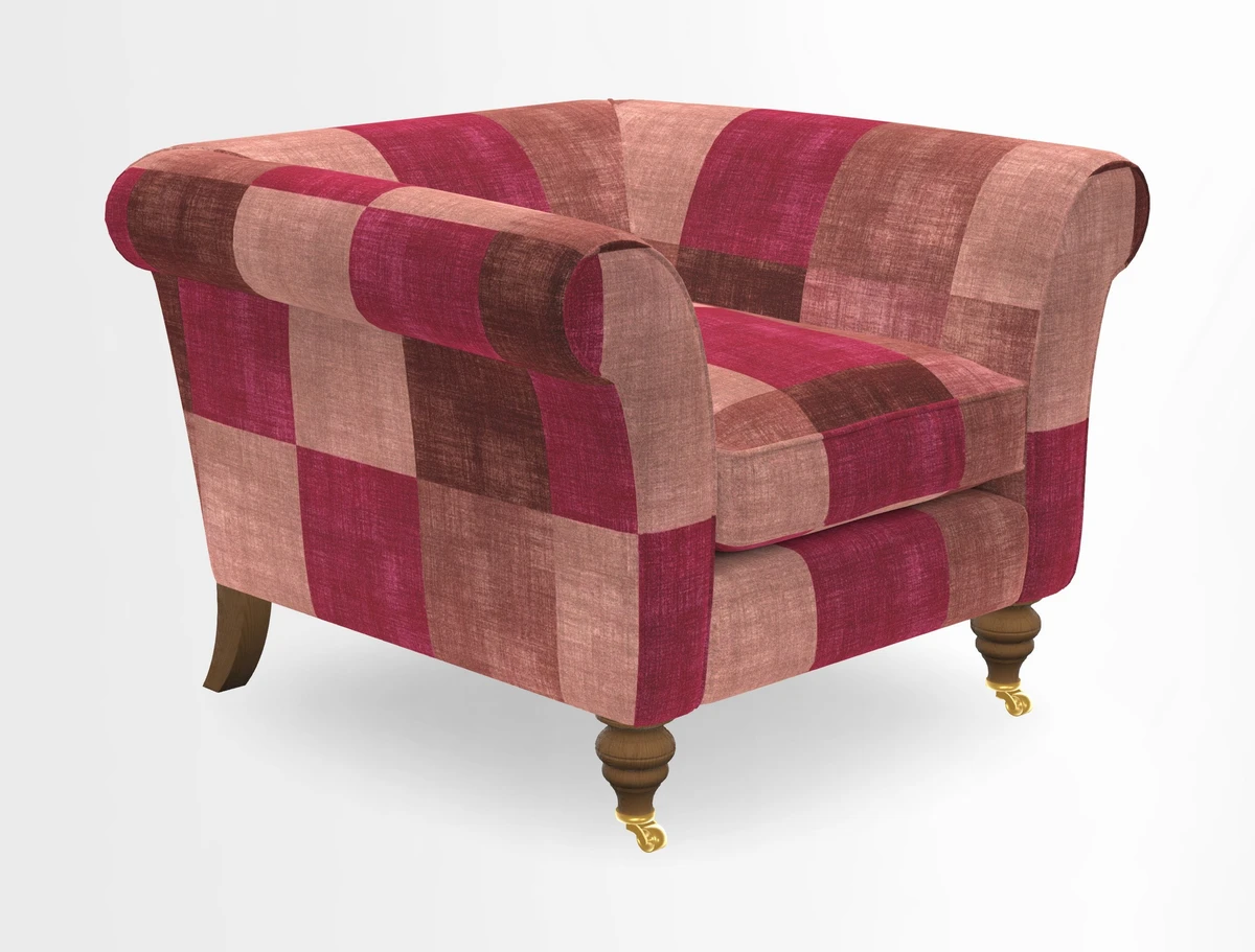 Otley Chair in Two Tone Plain Biscuit