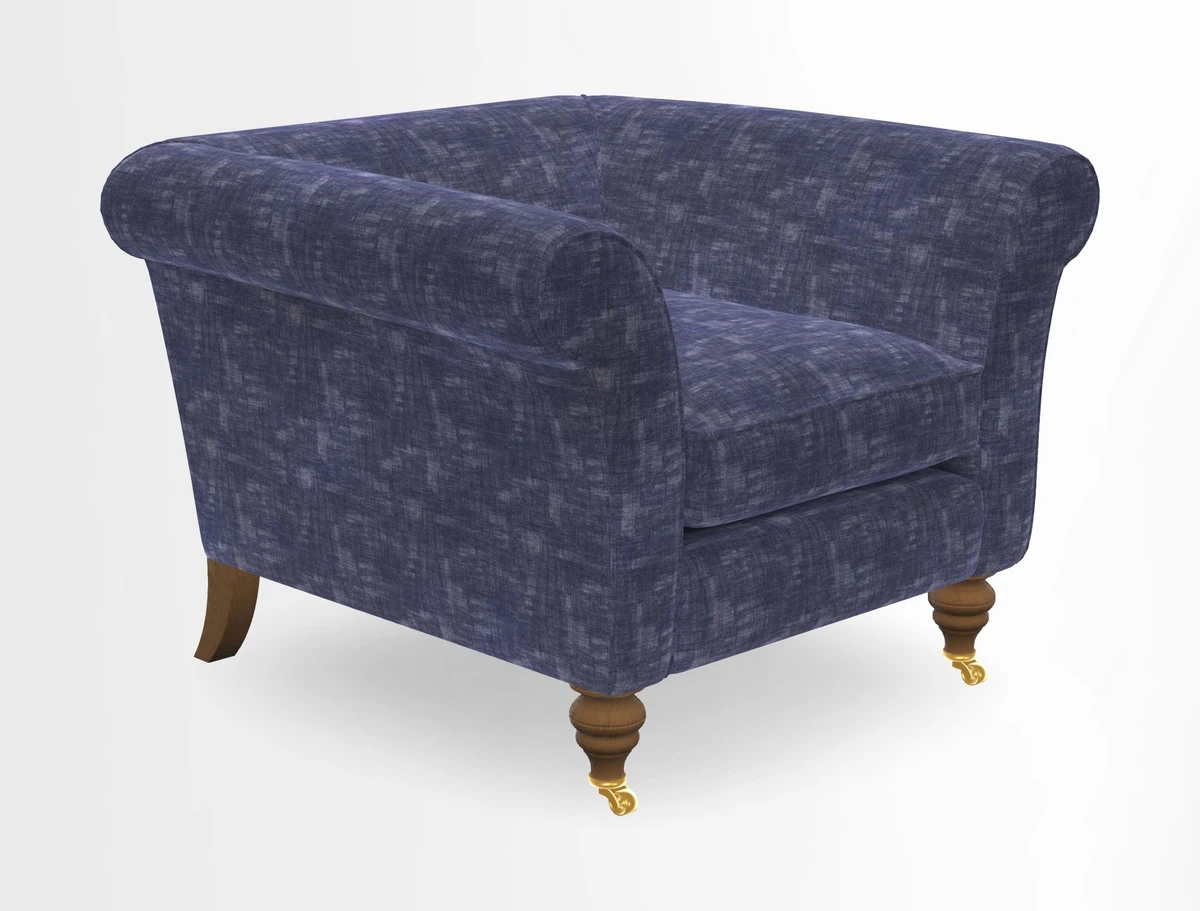 Otley Chair in Two Tone Plain Biscuit