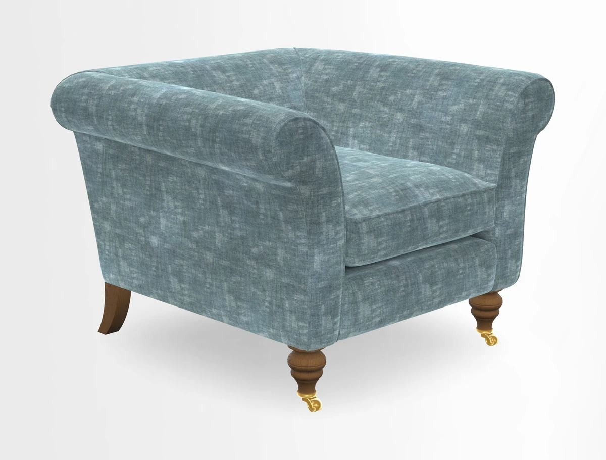 Otley Chair in Two Tone Plain Biscuit