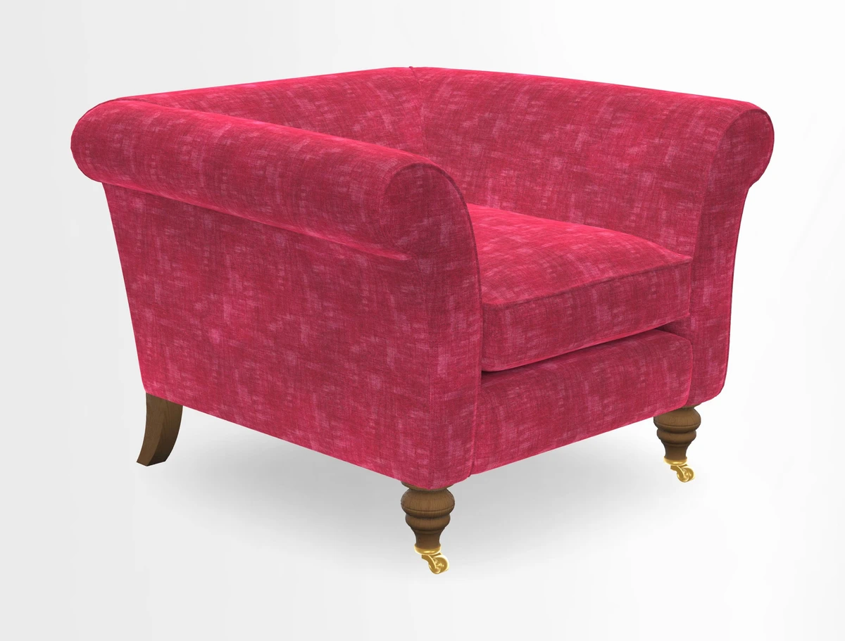 Otley Chair in Two Tone Plain Biscuit