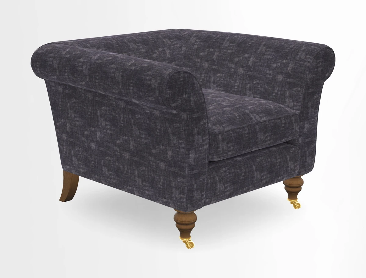 Otley Chair in Two Tone Plain Biscuit