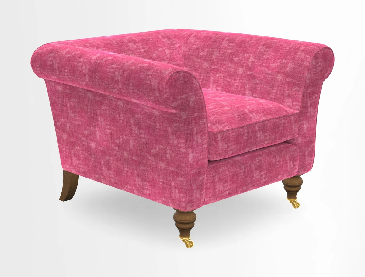Otley Chair in Two Tone Plain Biscuit