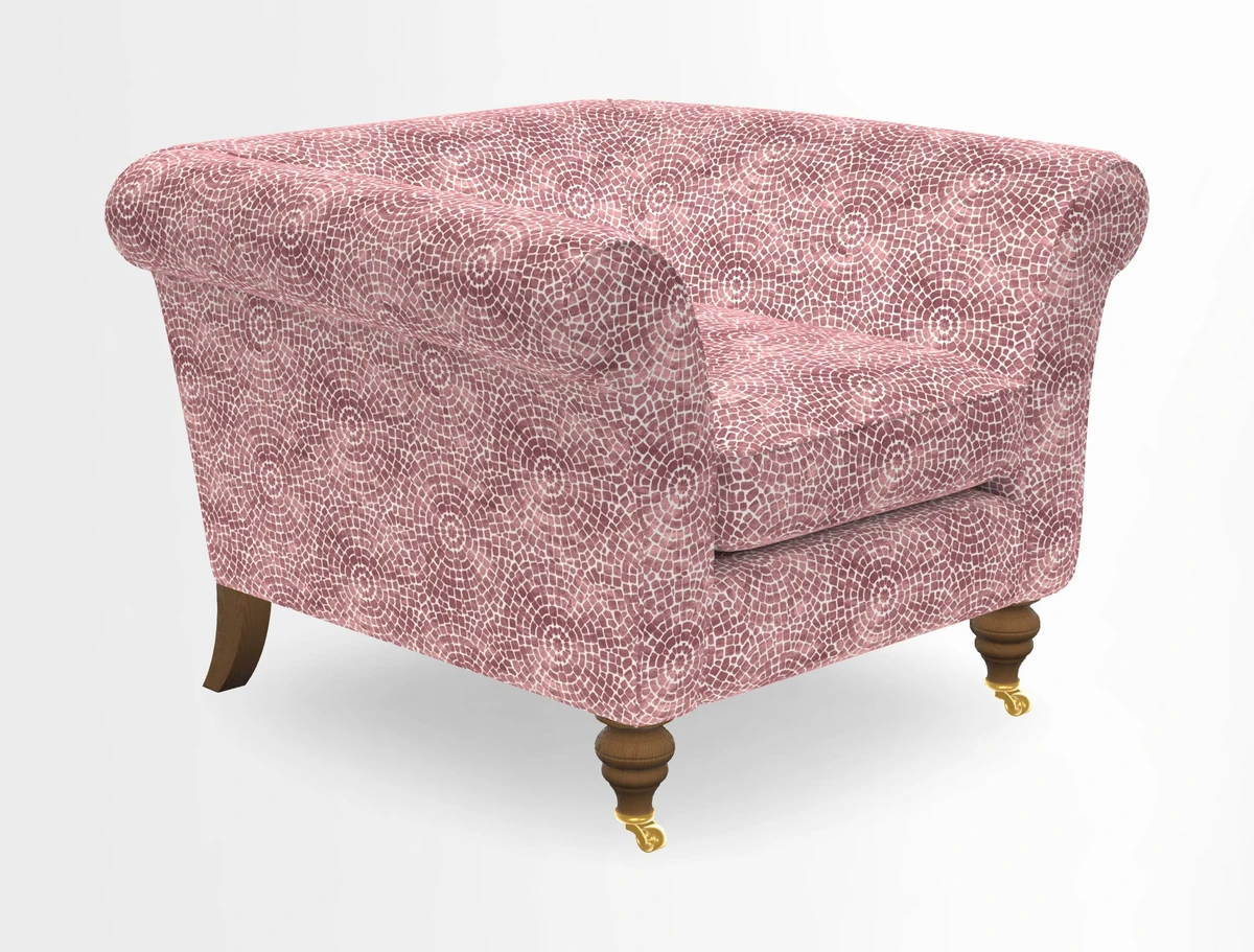 Otley Chair in Two Tone Plain Biscuit