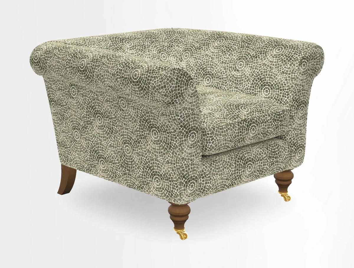 Otley Chair in Two Tone Plain Biscuit