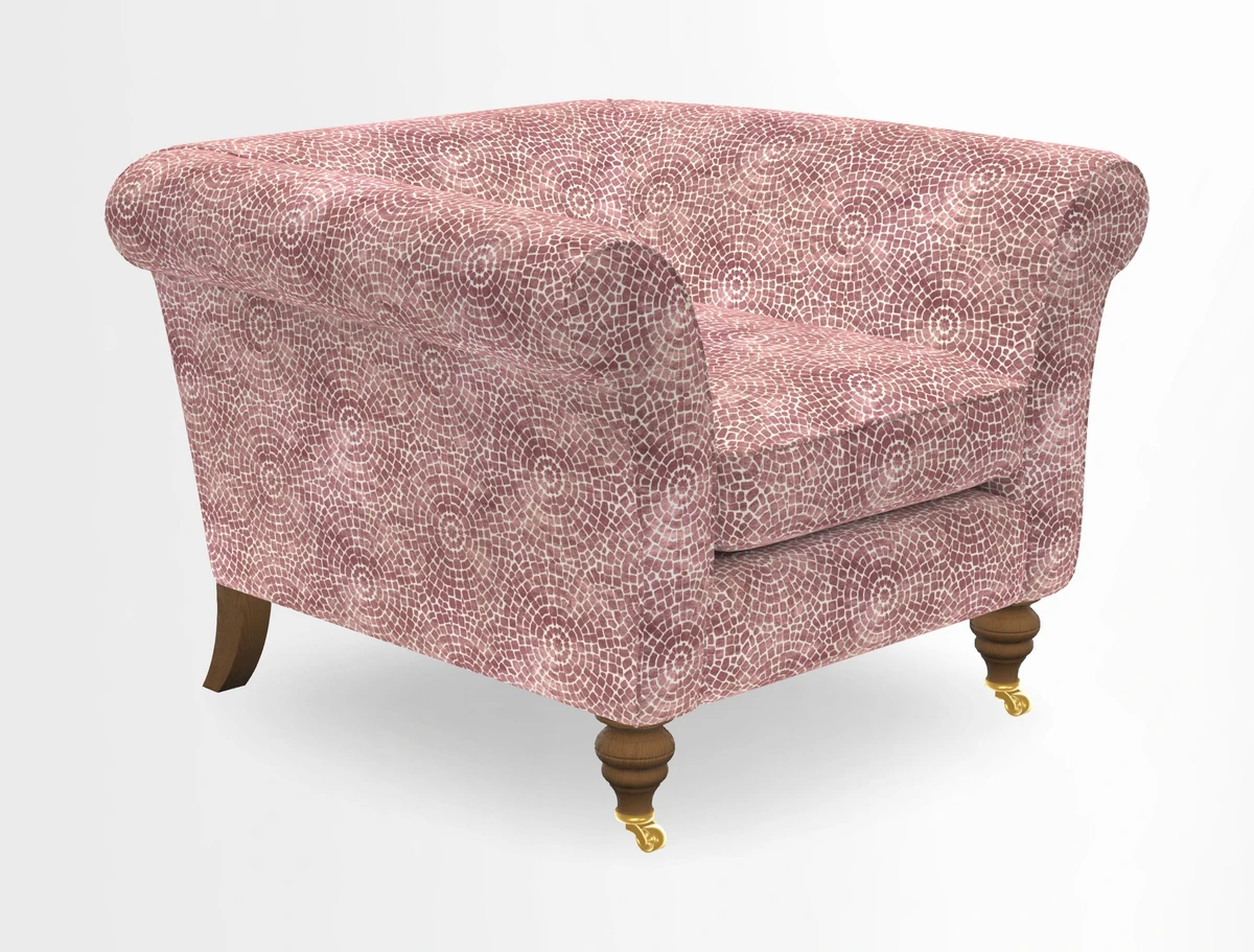 Otley Chair in Two Tone Plain Biscuit