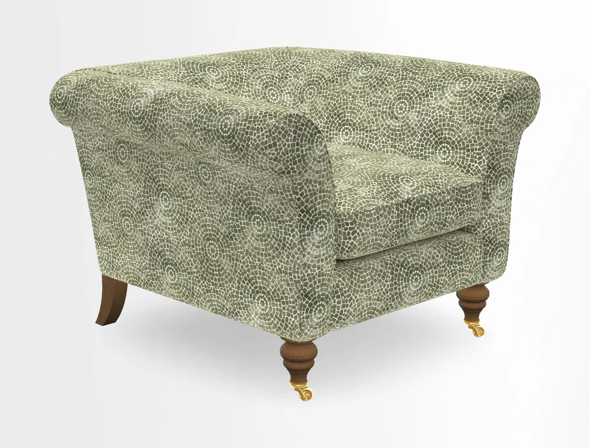 Otley Chair in Two Tone Plain Biscuit