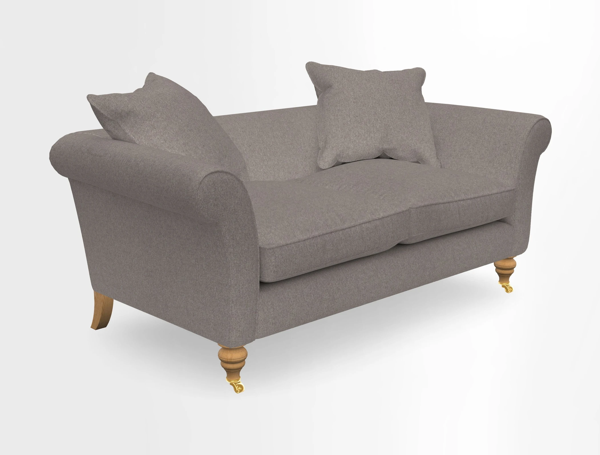 Otley 3 Seater Sofa in RHS Botanicals Palm Leaf Corn