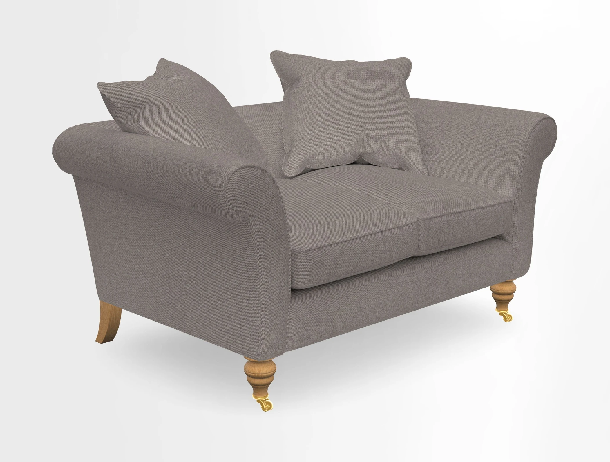 Otley 3 Seater Sofa in RHS Botanicals Palm Leaf Corn