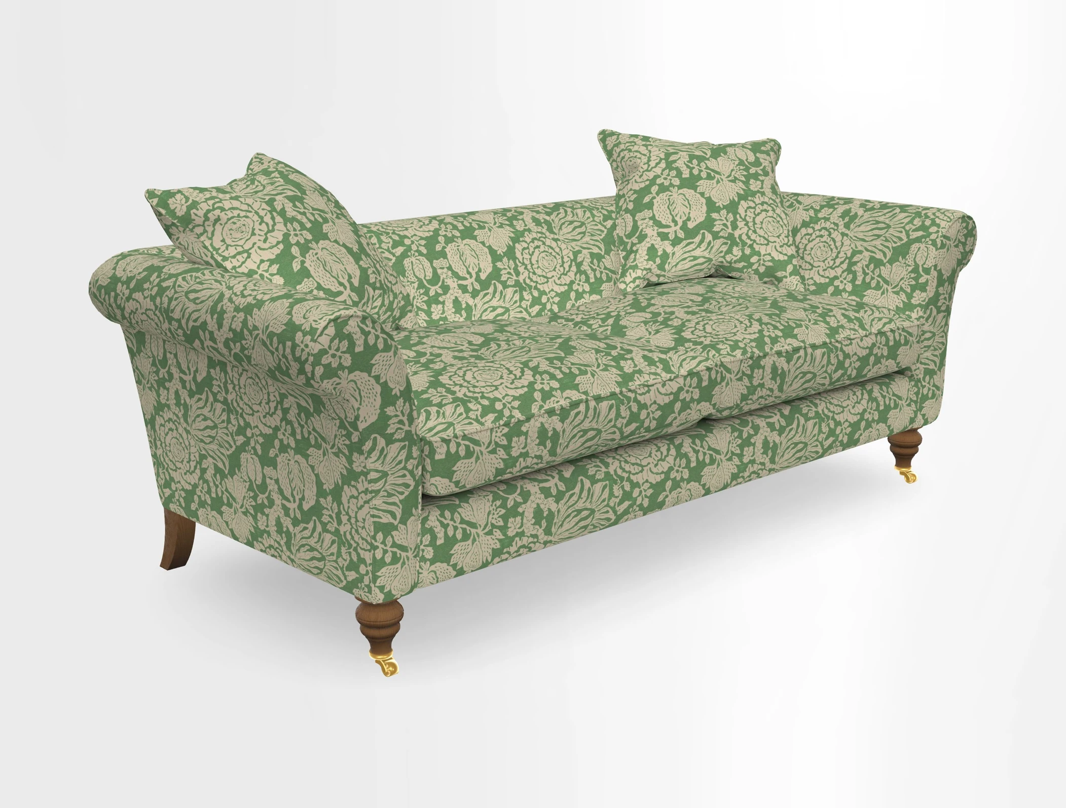 Otley 3 Seater Sofa in RHS Botanicals Palm Leaf Corn