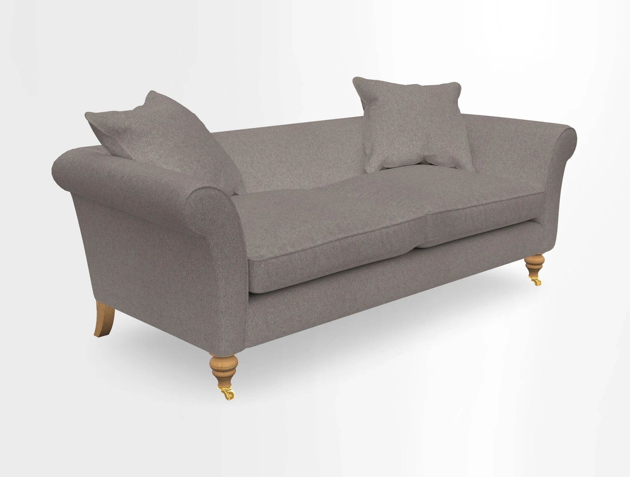 Otley 3 Seater Sofa in RHS Botanicals Palm Leaf Corn