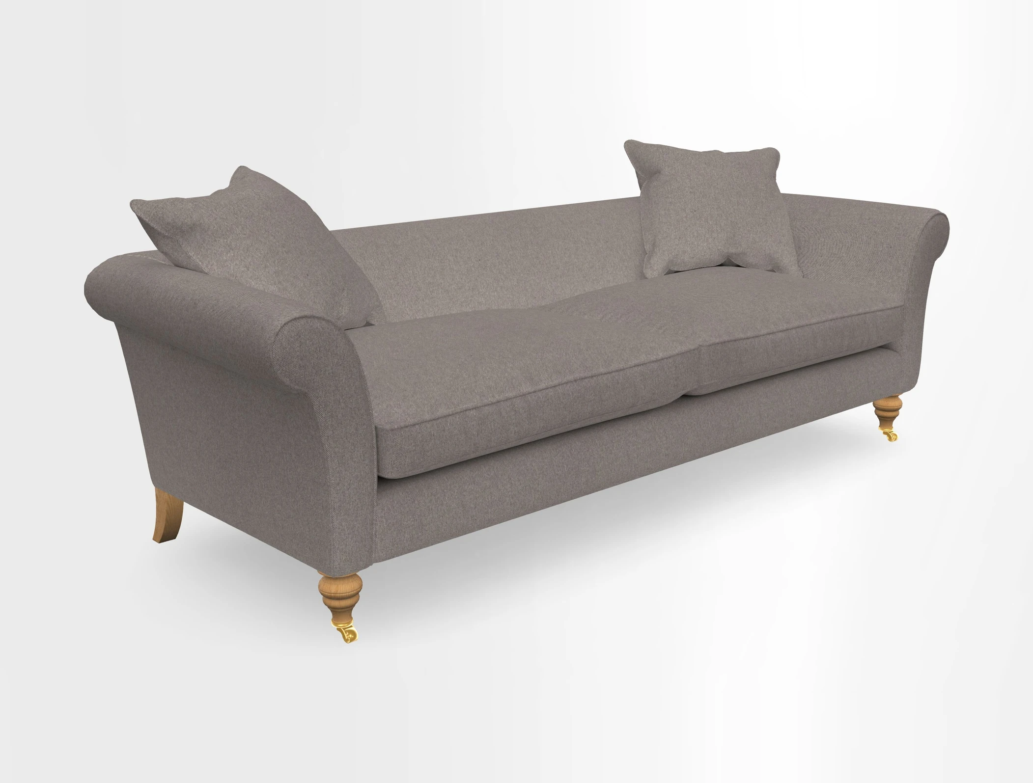 Otley 3 Seater Sofa in RHS Botanicals Palm Leaf Corn