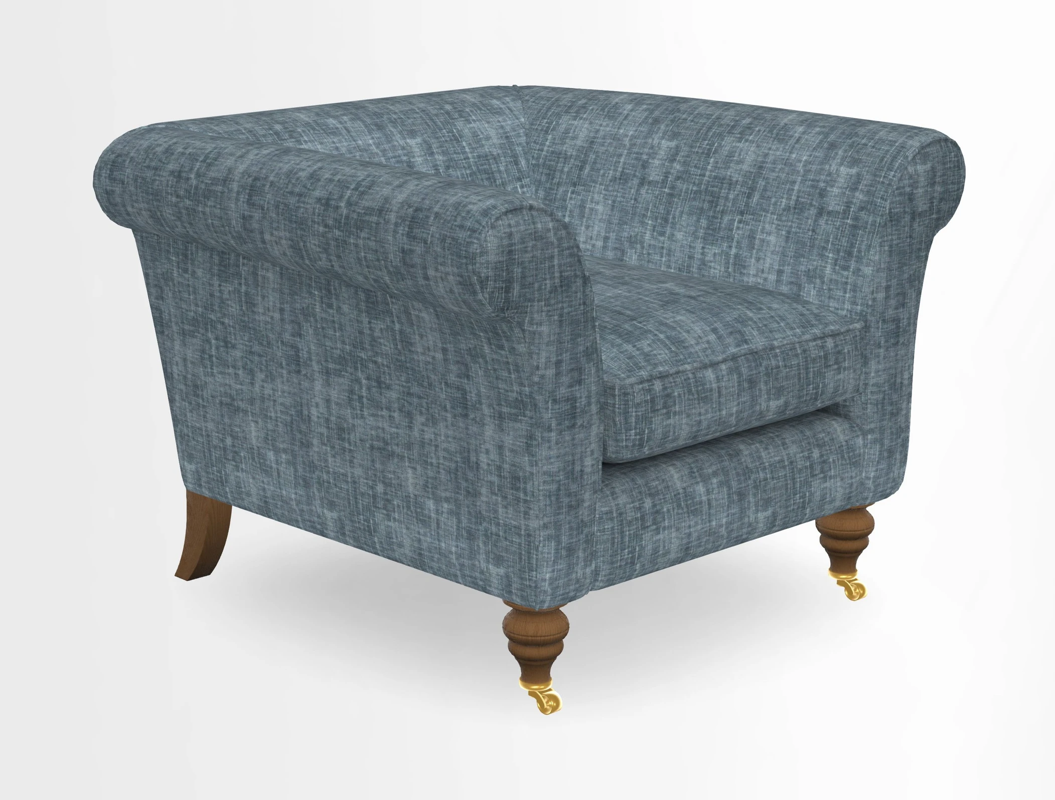 Otley Chair in Two Tone Plain Biscuit