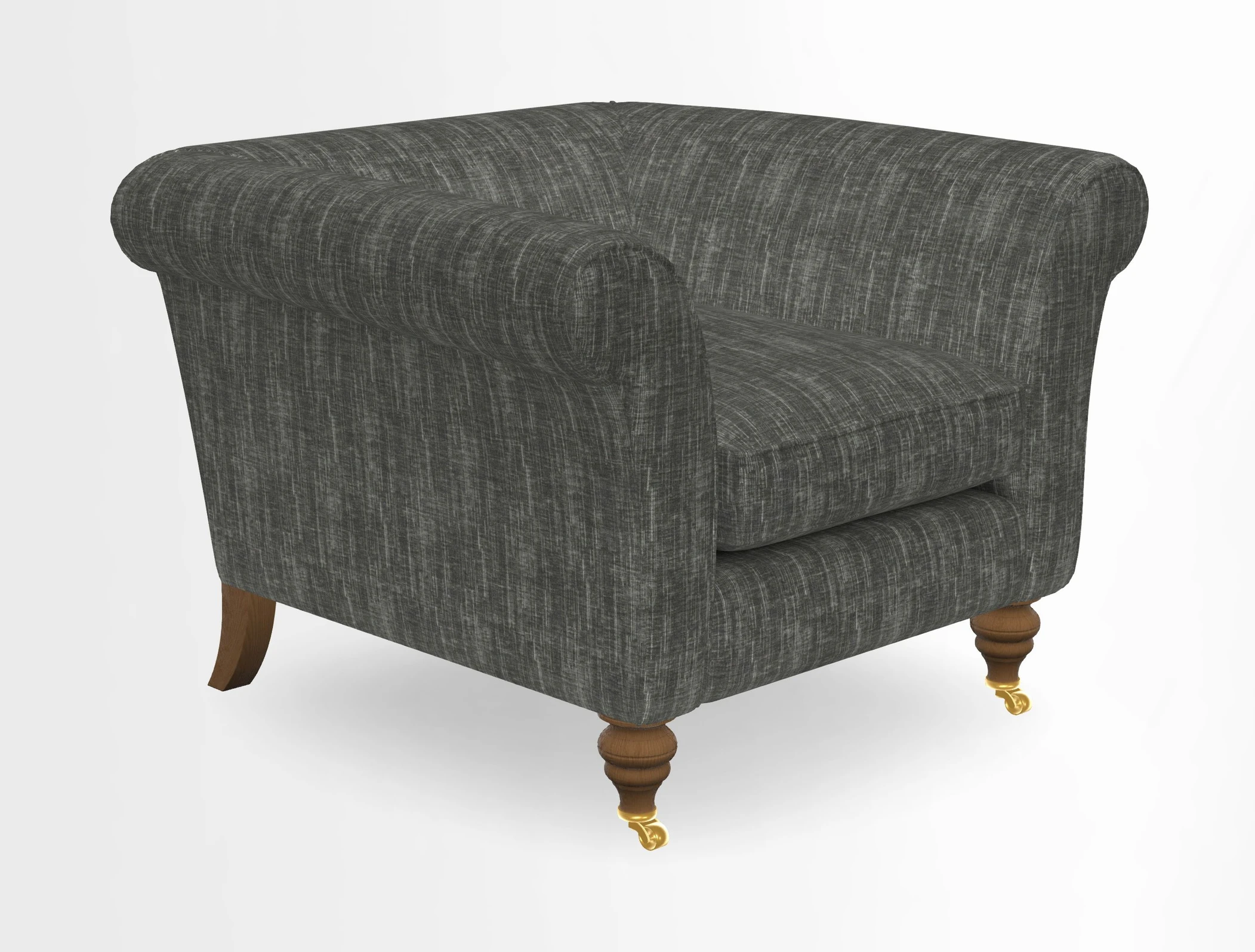 Otley Chair in Two Tone Plain Biscuit